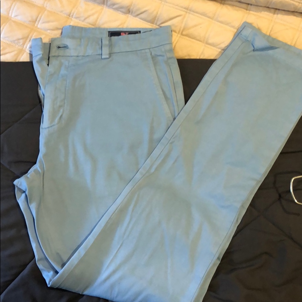 Vineyard Vines Mens Clubhouse Pants, Blue, 32x32